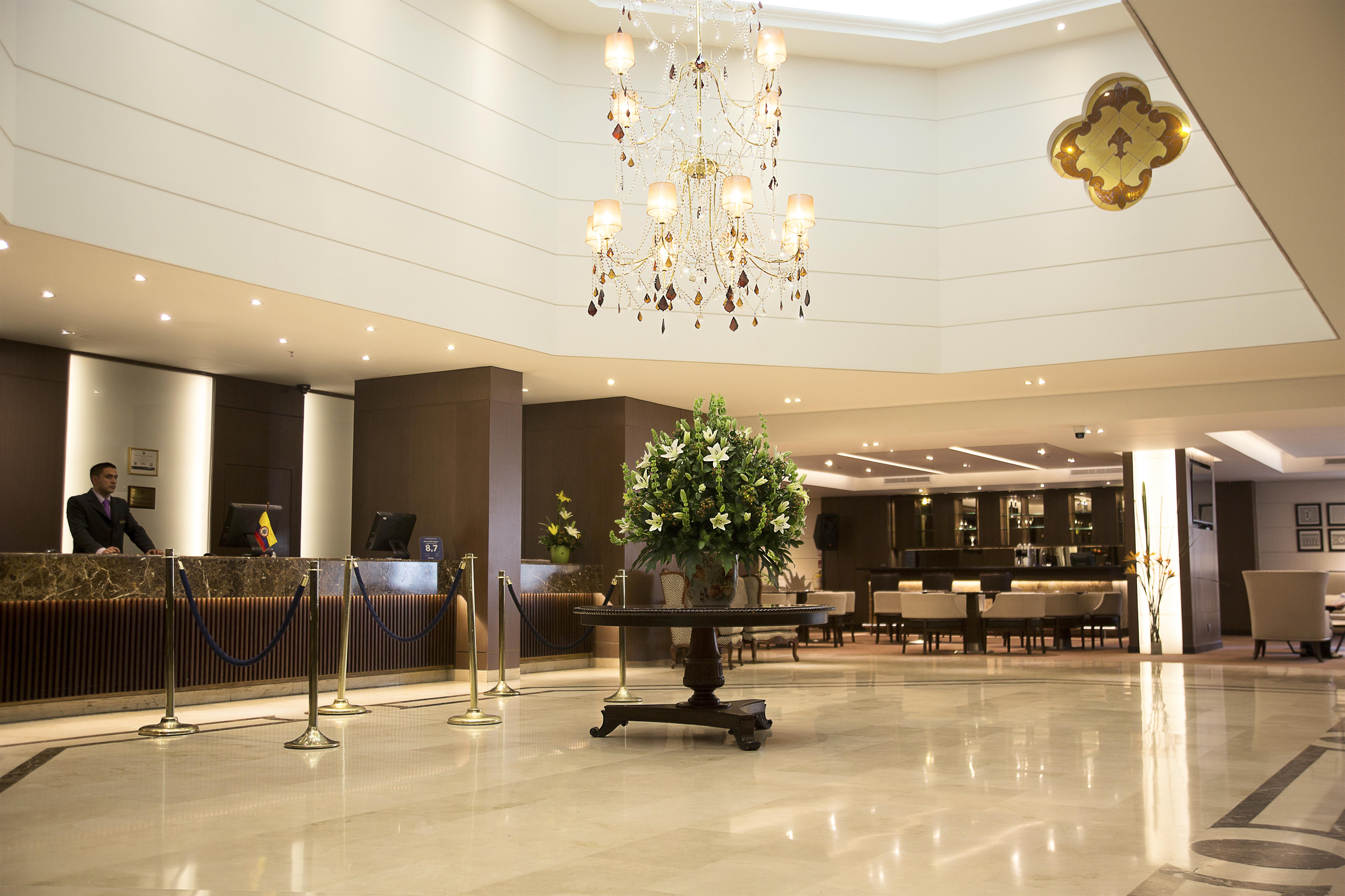 Hotel Dann Carlton Bogota Exterior photo The lobby of the hotel