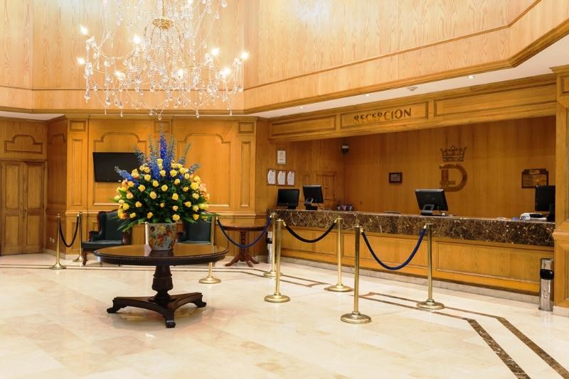 Hotel Dann Carlton Bogota Interior photo Reception desk at the Royal Garden Hotel