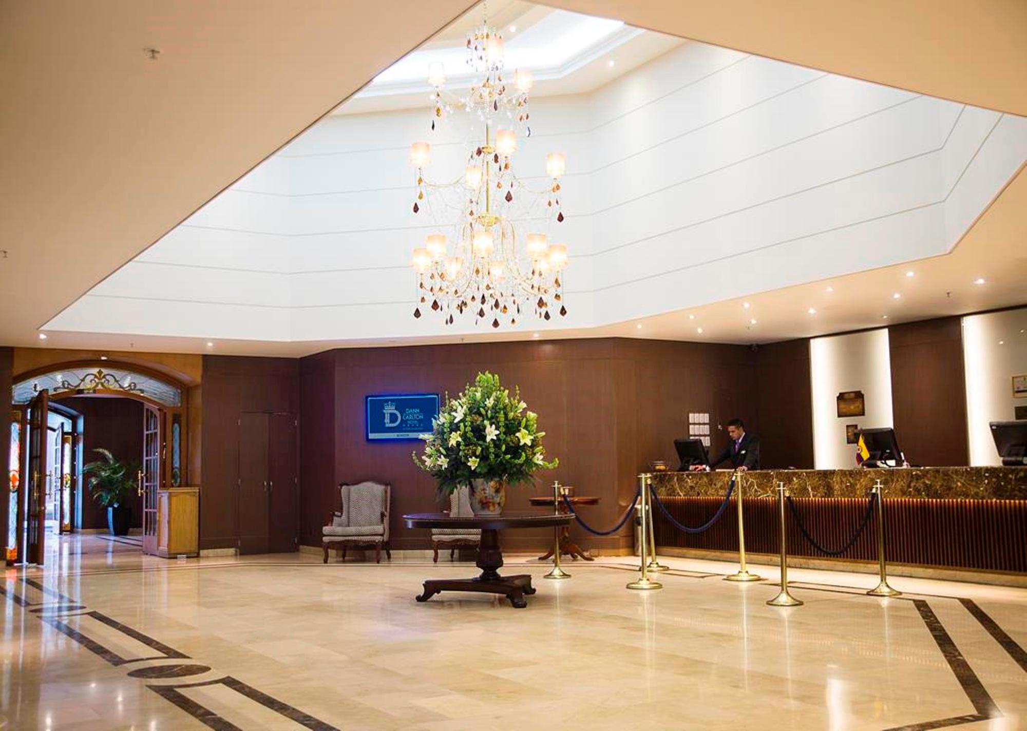 Hotel Dann Carlton Bogota Exterior photo The lobby of the hotel